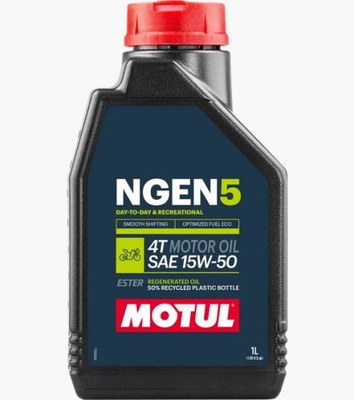 ACEITE MOTUL 15W50 1L NGEN 5 4T / MOTOCICLETA MOTUL  