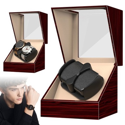 AUTOMATYCZNY NAKRĘCACZ DO ZEGARKÓW PUDEŁKO Z ZAWIASEM ELEGANCKIE