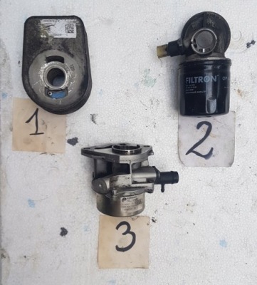 Насос вакуум радіатор оливи qashqai 2 j11 1.5 dci фото №1