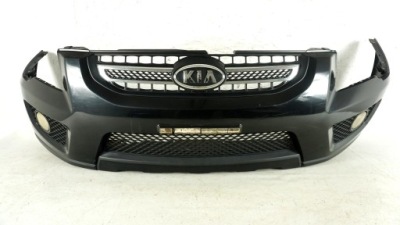 Бампер перед передний kia sportage 2 ii lift 08-10 1k fl решётка радиатора 2008-2010 фото №1