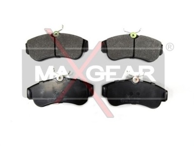 MAXGEAR 19-0544 JUEGO ZAPATAS DE FRENADO  