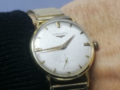 Longines. Zegarek męski, złoto 18K,