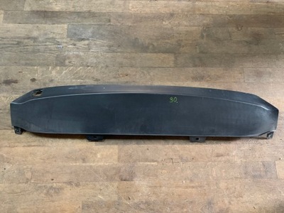 Honda civic x диффузор накладка бампера задняя фото №1