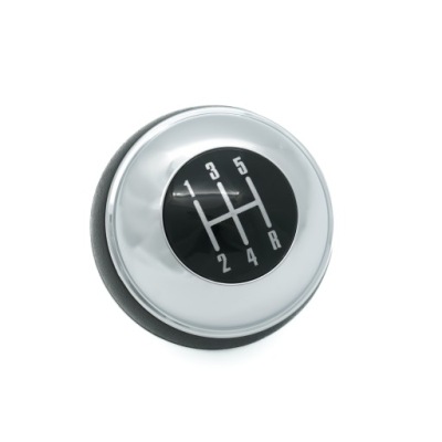 Ручка переключения 5 передач do mini cooper s / one d czarna хром фото №1