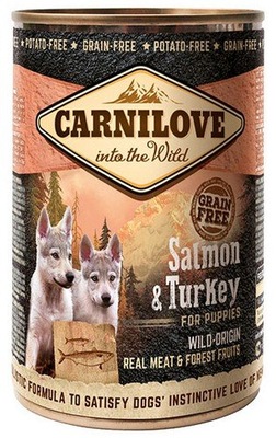 Carnilove Dog Wild Meat Salmon & Turkey Puppy