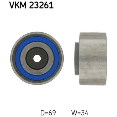 ROLLO KIERUNKOWA / PROWADZACA, CORREA DISTRIBUCIÓN SKF VKM 23261  