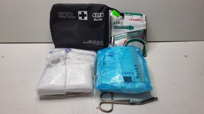 ORIGINAL NEW CONDITION FIRST AID KIT AUTOMOTIVE AUDI WITH GWR  