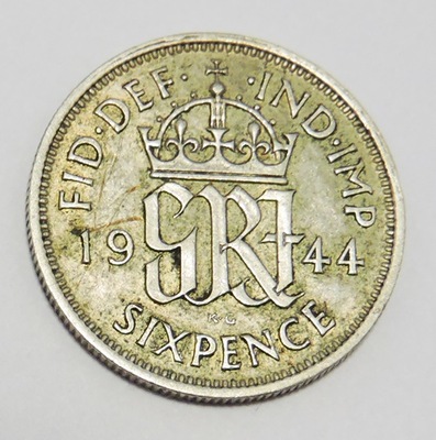 Wielka Brytania 6 pence 1944