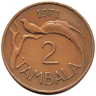 81275. Malawi - 2 tambala - 1971r. (opis!)