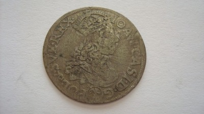 Szóstak 1660 TLB Polska Jan Kazimierz