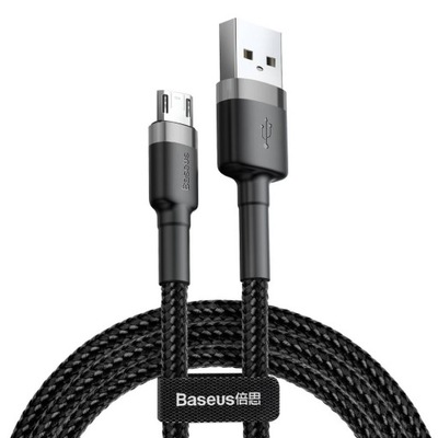 Nylonowy kabel przewód USB Micro Baseus 2 M