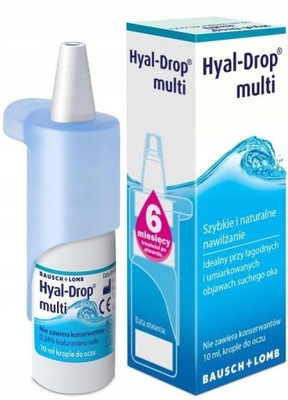 Hyal Drop Multi Krople nawilżające do oczu 10 ml