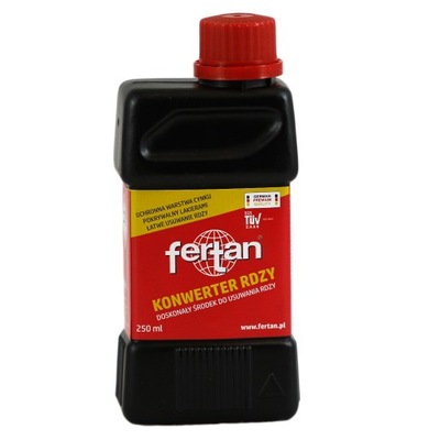 antykorozja, rdza - konwerter rdzy FERTAN 250ml