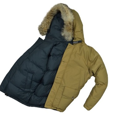 WOOLRICH Dwustronna Puchowa Kurtka Damska L