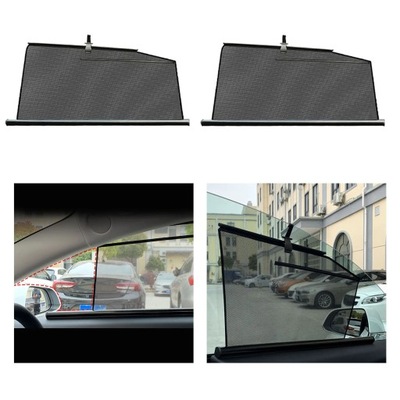 2 PIEZAS VENTANA COCHE CORTINAS PARA TESLA MODELO 3 PARASOL PRZECIWSLON~3477  