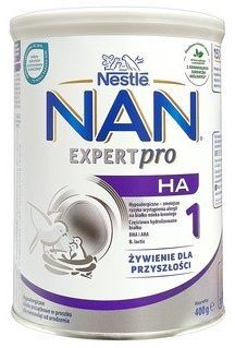 NAN Expert pro HA 1, mleko początkowe od urodzenia, 400 g, E- Namex