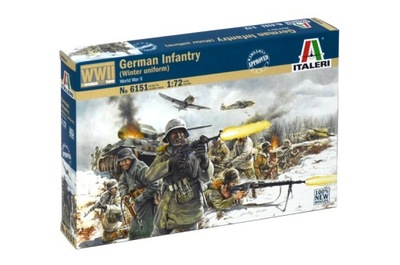 German Infantry (Winter Uniform) 1:72 ITALERI 6151