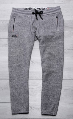 SUPERDRY SPODNIE SLIM FIT BAWEŁNA r XL