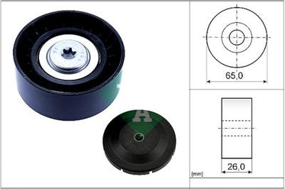 INA ROLLO PROPULSOR CORREA DE CUÑA BMW 2 F45 2 GRAN TOURER F46 X1 F48  