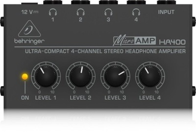 Wzmacniacz Behringer MicroAMP HA400