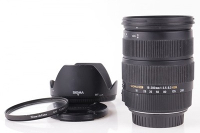 Obiektyw Sigma 18-200mm F3.5-6.3 DC OS HSM Canon