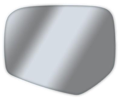 Вкладиш дзеркало mitsubishi l200 iv 06- sf+grz ліва фото №1