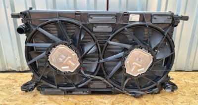 Audi q7 q8 a8 d5 комплект радиатор вентиляторы tfsi tdi фото №1