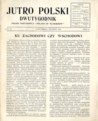 Jutro Polski nr 14 10 grudzień 1942