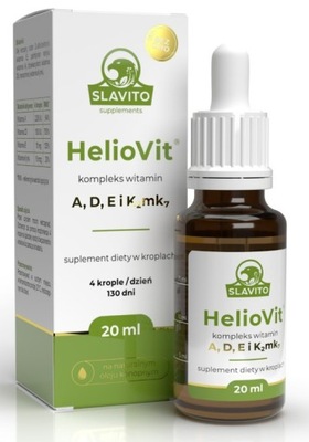 HelioVit Witaminy ADEK Czerniak 20 ml