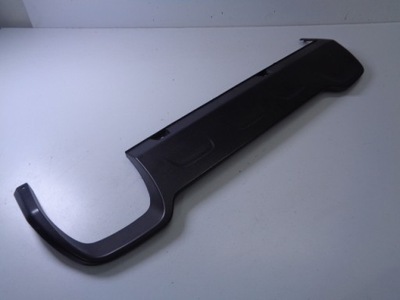 Накладка дифузор спойлер бампера задня jeep renegade 2014- фото №1