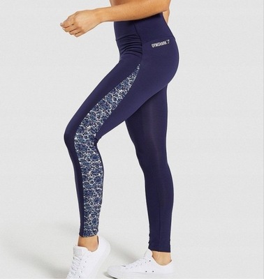 V8179 GYMSHARK Efflux legginsy sportowe damskie XS