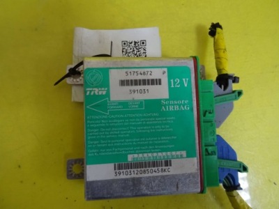 Модуль датчик подушка безпеки fiat grande punto 51754872 nr588 фото №1