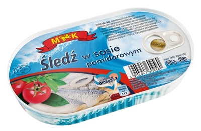 Śledź w Sosie Pomidorowym 170g MK