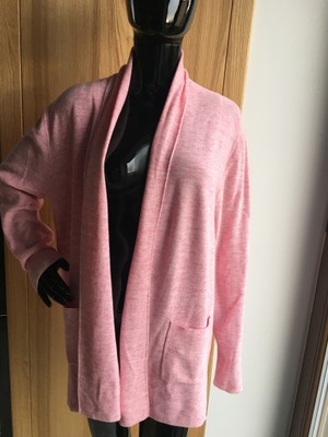 Franco Collegari różowy sweter 100% bawełna XL