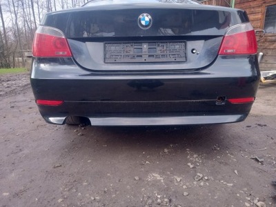 BMW 5 E60 COMPUESTO PARTE TRASERA PARAGOLPES TAPA DE MALETERO FAROS EUROPA NEGRO PARA INSTALACIONES  