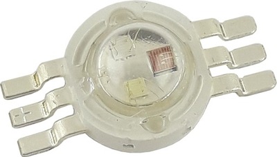 DIODA LED 3W 3x1W RGB-BRG