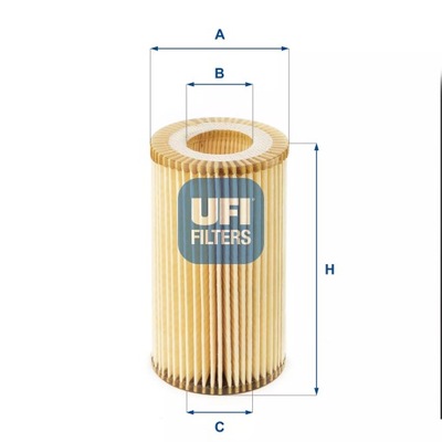 ФІЛЬТР МАСЛА UFI 25.002.00