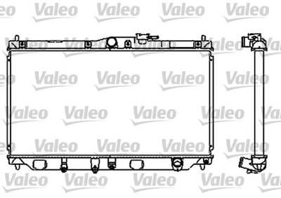 RADUADOR DEL MOTOR HONDA ACCORD IV ACCORD V PRELUDE IV ROVER 600 I 1.9-2.3 0  