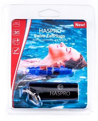 Zatyczki wielorazowe Haspro Swim EarPlugs 1 para