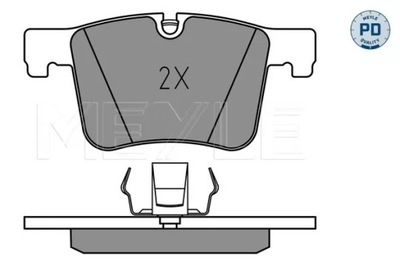 КОЛОДКИ HAM. BMW P. 1/2/3/4/X3/X4 2,0-3,0 0252519919/PD