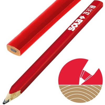 SOLA ZB 30cm Ołówek stolarski miękki do drewna HB