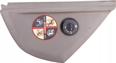 Заглушка подушка безпеки панелі захист renault scenic ii 2 фото №1