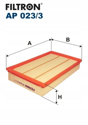 ФИЛЬТР ВОЗДУХА AP023/3 FORD TRANSIT 2.0 - 2.4 00-