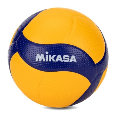 Piłka do siatkówki Mikasa V400W yellow/blue rozmiar 4 4