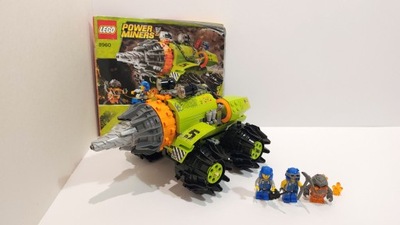 -10% NA MAJÓWKĘ LEGO Power Miners 8960 Wiertło górnicze