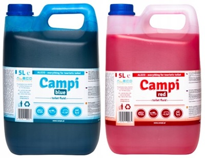 PŁYN DO TOALET TURYSTYCZNYCH CAMPI BLUE 2x5L JACHT