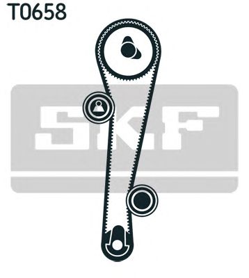 КОМПЛЕКТ РЕМЕНЯ ГРМ SKF VKMA 95667