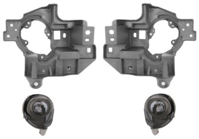 Протитуманна фара лампа led рамка кронштейн mazda cx5 ii 2 kf kpl фото №1