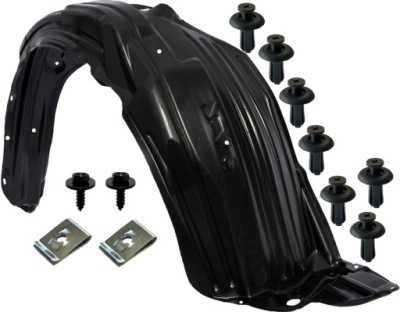 Toyota yaris ii 2 2006-2011 подкрылок перед правый фото №1