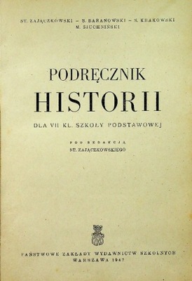 Podręcznik historii 1947 r